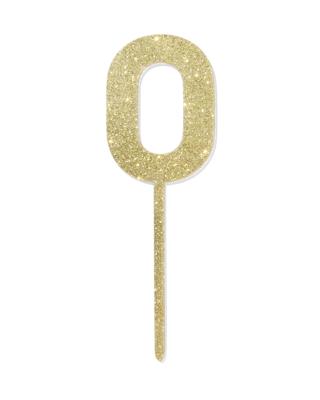 HEMA Taartdecoratie herbruikbaar cijfer 0