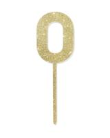 HEMA Taartdecoratie herbruikbaar cijfer 0 - thumbnail
