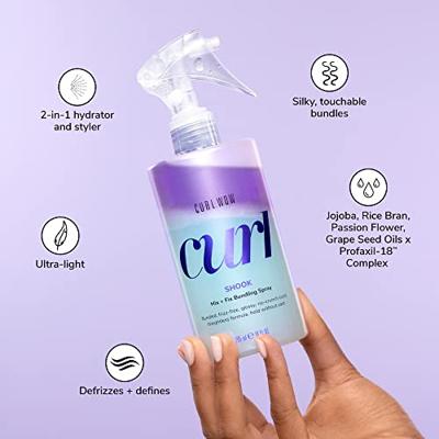 Curl Wow Shook Mix + Fix Bunding Spray Curl Wow Shook Mix + Fix Bunding Spray