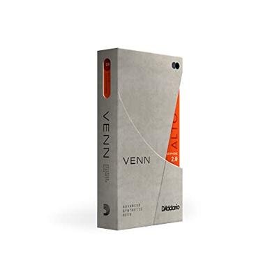 D'Addario Woodwinds VAS0120G2 VENN Alto Saxophone Reed G2 2.0 riet voor altsaxofoon D'Addario Woodwinds VAS0120G2 VENN Alto Saxophone Reed G2 2.0 riet voor altsaxofoon