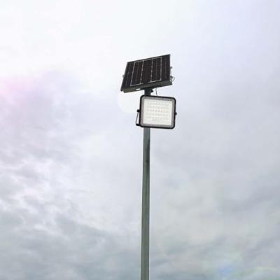 V-TAC VT-40W 7821 LED-schijnwerper, Zonne-energiemodule 6 W Koudwit Zwart