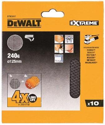 DeWalt Accessoires mesh schuurgaas ø125mm k240 - dtm3117-qz