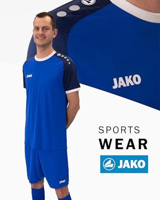JAKO 4224 Shirt Iconic Km - Sportroyal/Marine - L