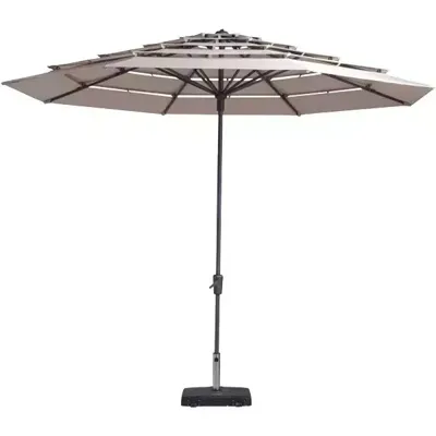 Parasol Syros 350 cm - ecru