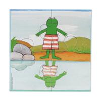 Bambolino Toys De wereld van kikker puzzel, 4in1 - thumbnail