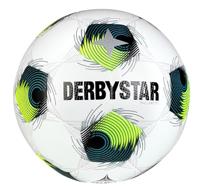 Derbystar Voetbal Brillant TT Wit geel groen V24 1450 - thumbnail