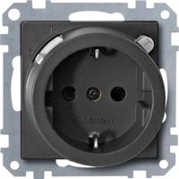 Merten 232814 Inzetstuk System M Antraciet 1 stuk(s) - thumbnail