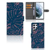 Samsung Galaxy S22 Ultra Hoesje Palm Leaves - thumbnail