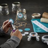 Fiskars handpons, medium cirkel, gatgrootte 3 mm, 1 stuk - thumbnail