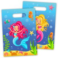 Folat BV Uitdeelzakjes zeemeermin, 8st. - thumbnail