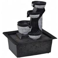 Binnenfontein met LED-verlichting polyresin - thumbnail