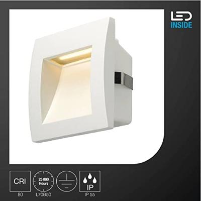 SLV 233601 Buitenlamp (inbouw) LED 1.7 W Wit - thumbnail