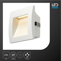 SLV Inbouwlamp vierkantDownunder Out S led wit - 233601 - thumbnail