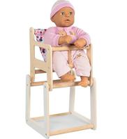Goki houten poppenstoel met tafel 2in1 - thumbnail