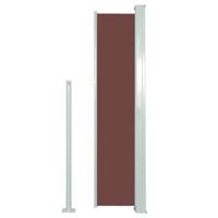 Tuinscherm uittrekbaar 140x300 cm bruin - thumbnail