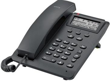 Unify OpenScape Desk Phone CP100 IP telefoon Zwart