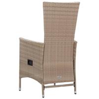 7-delige Tuinset poly rattan beige - thumbnail