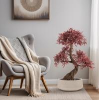 Japanse Acer Kunst Bonsai Deluxe 100cm Burgundy - thumbnail