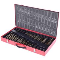 KS Tools 3303650 HSS-G-Co 5 Metaal-spiraalboorset 1 mm, 1.5 mm, 2 mm, 2.5 mm, 3 mm, 3.5 mm, 4 mm, 4.5 mm, 5 mm, 5.5 mm, 6 mm, 6.5 mm, 7 mm, 7.5 mm, 8 mm, 8.5 - thumbnail