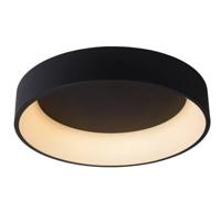 Lucide TALOWE LED - Plafonnière - Ø 60 cm - LED Dimb. - 1x42W 3000K - Zwart - thumbnail