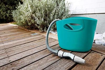 Slangset met accessoires GF Garden gf80267600 Uitschuifbaar Mand Blauw 15 m Plastic - thumbnail
