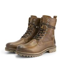 Travelin' Men - Lace-up boot casual - Cognac - Maat 43 - thumbnail
