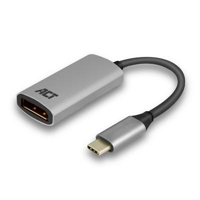 ACT USB-C naar DisplayPort female adapter 4K @ 60Hz - thumbnail