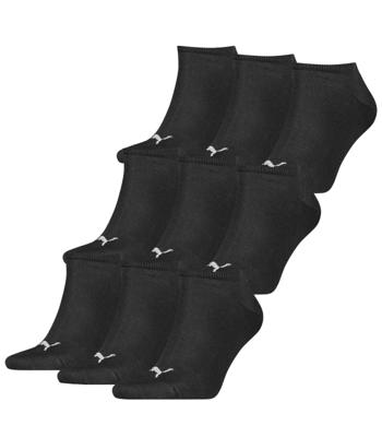 Puma sokken Sneaker Zwart 9-pack-43/46