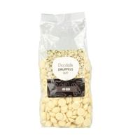 MijnNatuurwinkel Chocolade druppels wit 400 Gram - thumbnail
