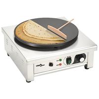 VidaXL Elektrische crêpemaker met lekbakje 40 cm 3000 w - thumbnail