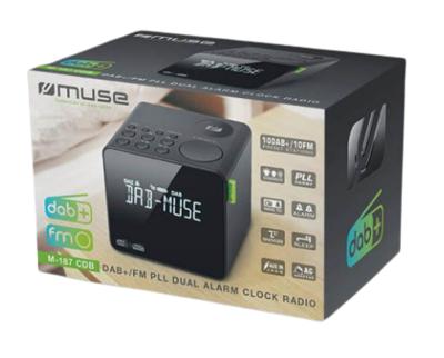 Muse M-187CDB DAB+ Wekkerradio