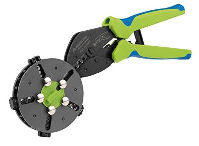 Rennsteig Werkzeuge Multicrimp mit Magazin 3tlg. 629 004 3 Krimptang Ongeïsoleerde platte connectoren, Geïsoleerde connectoren, Adereindhulzen
