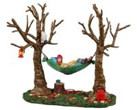 Camping Hammock Buddy Kerst - Lemax - thumbnail