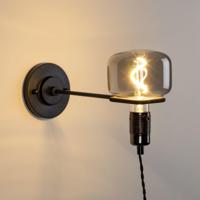 Zuiver Wandlamp 'Hazy' kleur Zwart - thumbnail