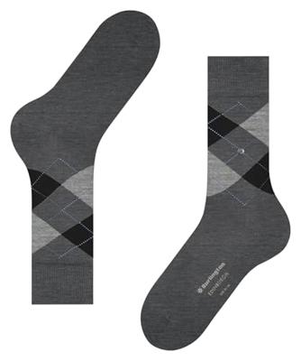 Burlington Wollen Heren sokken - Edinburgh - Merino wollen mannen kousen