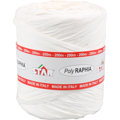 Raffia | 15mm | 200m | wit