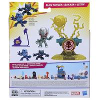 Marvel Stunt Squad Speelset Ironman Vs Black Panther Middel - thumbnail