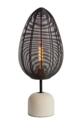 Light & Living Tafellamp 'Joley' Marmer, 61cm