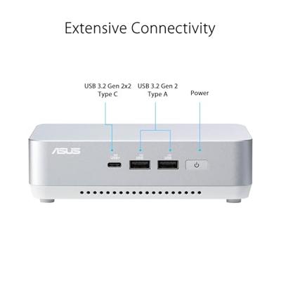 Asus Barebone NUC 14 Pro+ RNUC14RVSU700002I Intel® Core™ Ultra 7 155H 4.8 GHz Intel ARC Graphics 90AR0051-M000A0