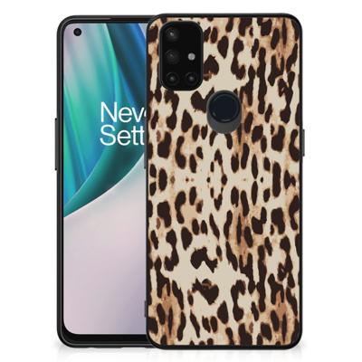 OnePlus Nord N10 5G Dierenprint Telefoonhoesje Leopard