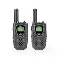 Nedis WLTK0800BK Walkie-talkie Bereik 8 Km 8 Kanalen Vox 2 Stuks Zwart - thumbnail