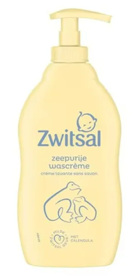 Zwitsal Zeepvrije Wascrème Met Pomp Zwitsal Zeepvrije Wascrème Met Pomp