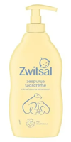 Zwitsal Zeepvrije Wascrème Met Pomp - thumbnail