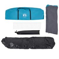 Gezinstent met luifel 9-persoons snelontgrendeling blauw - thumbnail