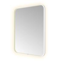 Hotbath &MORE Spiegel direct en indirect LED spiegelverwarming color changing dimbaar met afstandsbediening Mat wit SSQ680WH - thumbnail