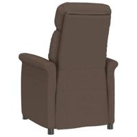 Fauteuil Recliner Bruin Donkerbruin 70.5 x 96.5 x 95 cm Stof - thumbnail