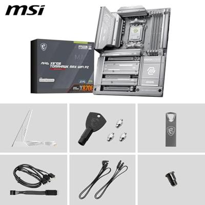 MSI PMAG X870E Moederbord Socket AMD AM5 Vormfactor ATX Moederbord chipset AMD® X870E