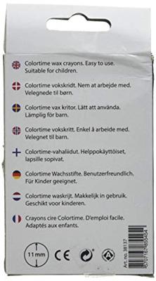 Creativ Company Set met kleurkrijt, 12 kleuren
