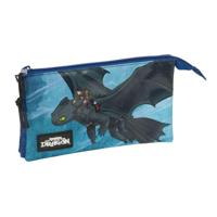 Alleshouder How to Train Your Dragon Donkerblauw 22 x 12 x 3 cm - thumbnail