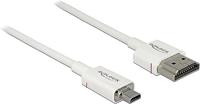 DeLOCK 85147 0.25m HDMI Micro-HDMI Wit HDMI kabel - thumbnail